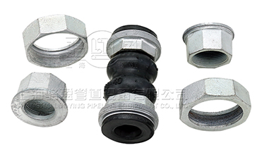 內蒙古烏蘭察布市興和縣<a href=http://m.shfenglan.cn.cn target=_blank class=infotextkey>絲扣橡膠接頭</a>分解圖